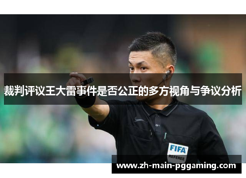 裁判评议王大雷事件是否公正的多方视角与争议分析