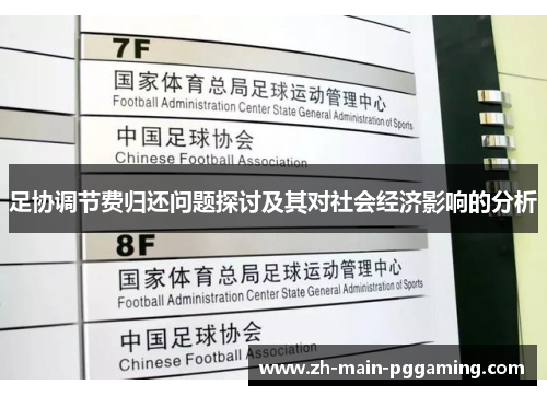 足协调节费归还问题探讨及其对社会经济影响的分析